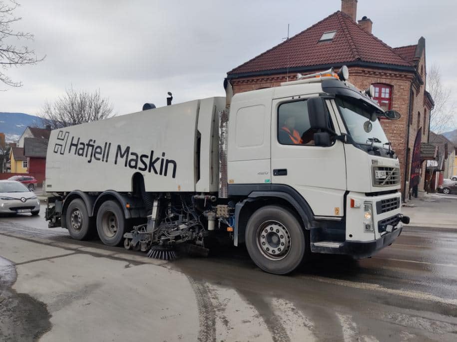 Feiebil i sentrum